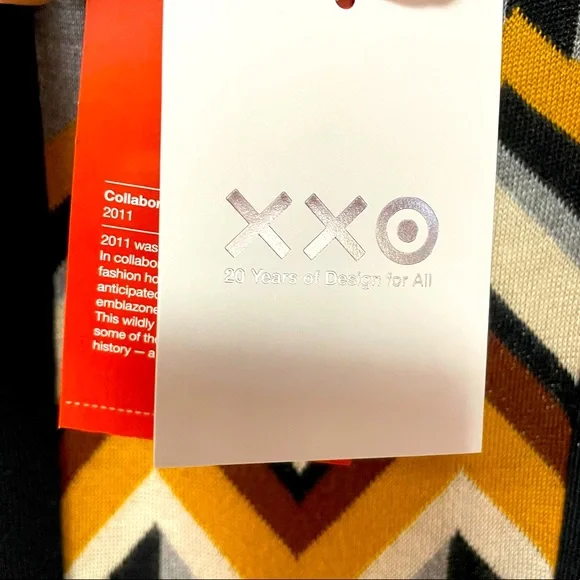 NWT Missoni for Target Zig Zag Sweater Sleeveless Dress Stripes and Chevron Sz M - Picture 9 of 10